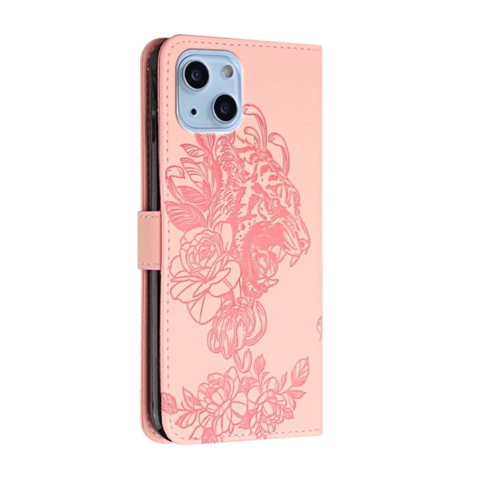 Bild 3,  iPhone 14 Plus Fodral Med Tryck Tiger Rosa - Teknikhallen.se