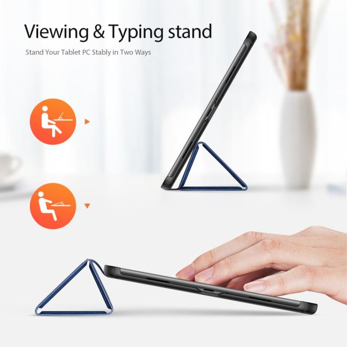 Bild 2, DUX DUCIS DUX DUCIS OnePlus Pad Fodral Domo Series Tri-Fold Blå - Teknikhallen.se