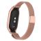  Milanese Loop Metall Armband Xiaomi Smart Band 8 Roséguld - Teknikhallen.se