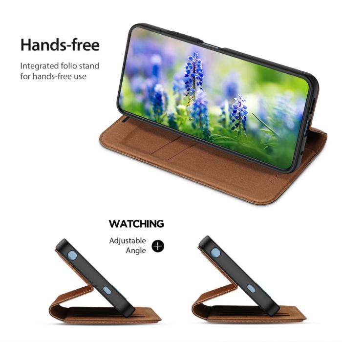 Bild 3, DUX DUCIS DUX DUCIS Xiaomi Redmi Note 12 4G Fodral Skin X2 Premium Brun - Teknikhallen.se