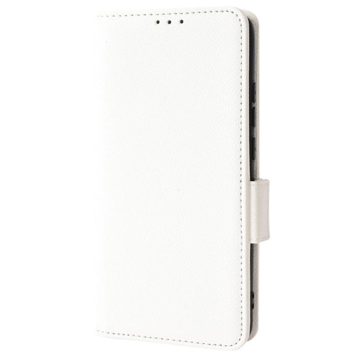 Bild 2,  Xiaomi Redmi 9A / 9AT Fodral Litchi Textur Vit - Teknikhallen.se