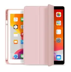 Tech-Protect Tech-Protect iPad 10.2 2019/2020/2021 Fodral Med Pennh&aring;llare Rosa - Teknikhallen.se