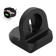  Galaxy Watch 4 Laddning Stativ Silikon Svart - Teknikhallen.se