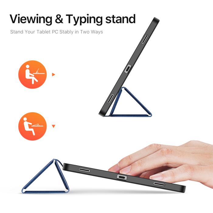 Bild 2, DUX DUCIS DUX DUCIS Galaxy Tab S11 Fodral DOMO Tri-Fold Blå - Teknikhallen.se