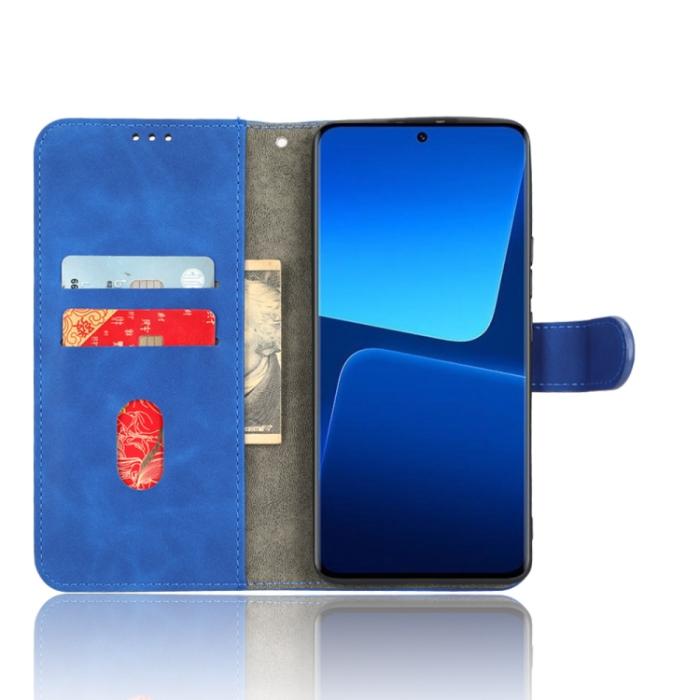 Bild 4,  Xiaomi 13 Pro 5G Fodral Skin Touch Blå - Teknikhallen.se