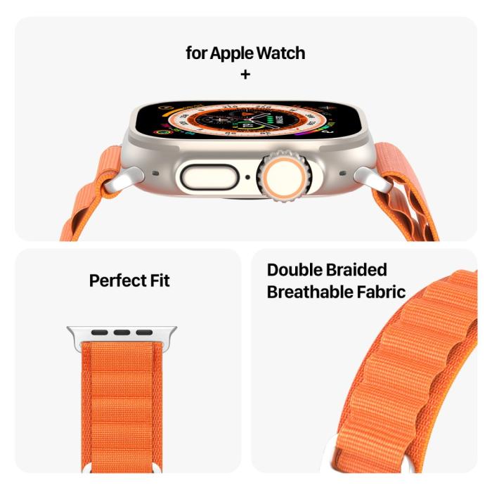 Bild 4, DUX DUCIS DUX DUCIS Apple Watch 38/40/41/42 mm mm Armband Polyester Pro - Teknikhallen.se