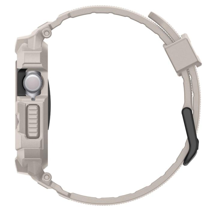 Bild 5, Spigen Spigen Apple Watch 11/10 42 mm Skal/Armband Rugged Armor 'Pro' - Teknikhallen.se