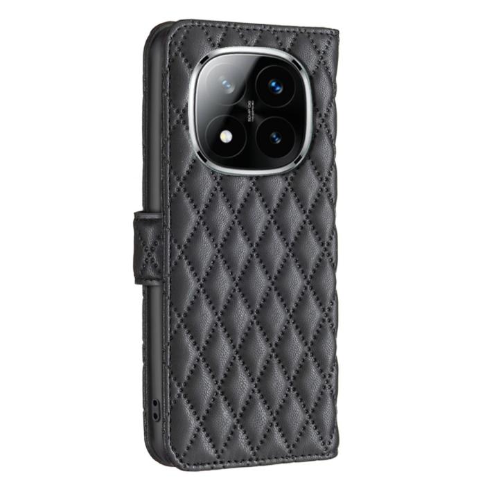 Bild 6,  Xiaomi Redmi Note 14 Pro/Pro Plus 5G Fodral Diamond Läder - Teknikhallen.se