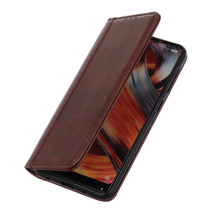 Bild 4,  Motorola Edge 50 Neo Plånboksfodral Läder Brun - Teknikhallen.se