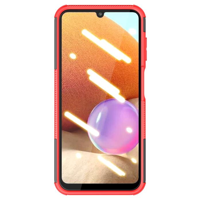 Bild 6,  Samsung Galaxy A14 4G/5G Skal Ultimata Stöttåligt med Stöd Röd - Teknikhallen.se