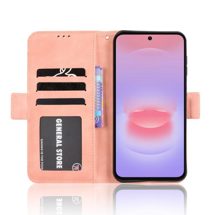 Bild 4,  Samsung Galaxy A27 5G Fodral Med Avtagbart Kortfack Rosa - Teknikhallen.se