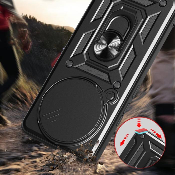 Bild 3, Tech-Protect Tech-Protect Redmi Note 14 Pro 5G Skal CamShield Pro Svart - Teknikhallen.se