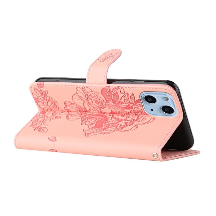Bild 5,  iPhone 14 Plus Fodral Med Tryck Tiger Rosa - Teknikhallen.se