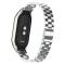  Lyxigt Metallarmband Armband Xiaomi Smart Band 8 Silver - Teknikhallen.se