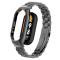  Lyxigt Metallarmband Armband Xiaomi Smart Band 8 Svart - Teknikhallen.se