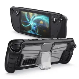 Tech-Protect Tech-Protect Steam Deck / OLED Skal Defense Svart/Transparent - Teknikhallen.se