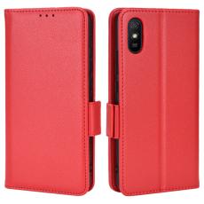  Xiaomi Redmi 9A / 9AT Fodral Litchi Textur R&ouml;d - Teknikhallen.se
