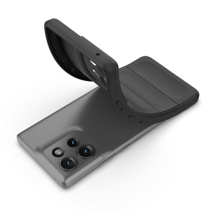 Bild 6,  Motorola Edge 50 Skal Magic Shield Svart - Teknikhallen.se