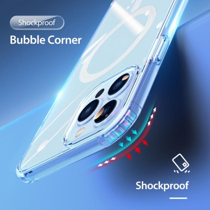 Bild 5, DUX DUCIS DUX DUCIS iPhone 14 Pro Skal MagSafe Clin Transparent - Teknikhallen.se