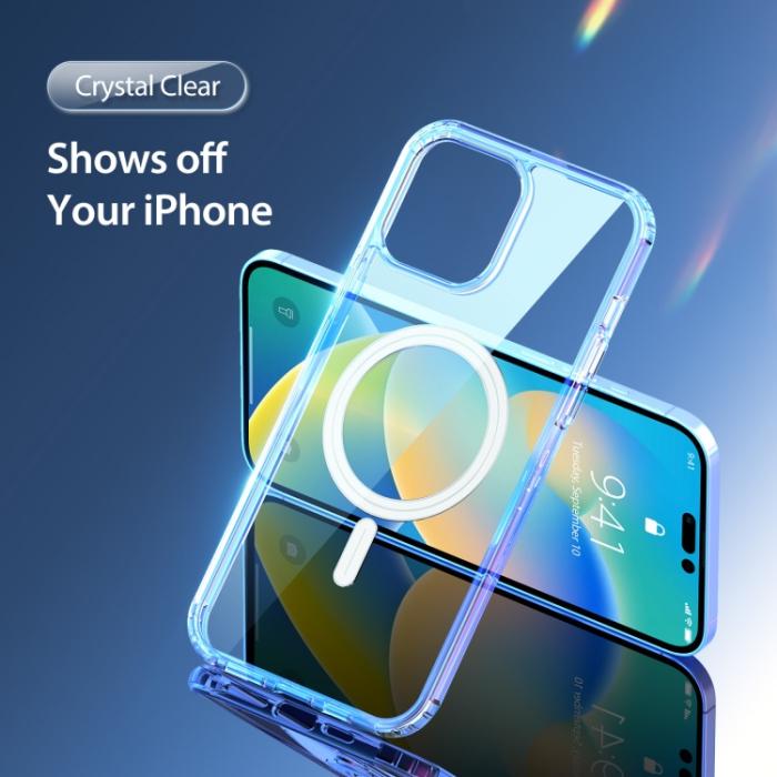 Bild 6, DUX DUCIS DUX DUCIS iPhone 14 Pro Skal MagSafe Clin Transparent - Teknikhallen.se