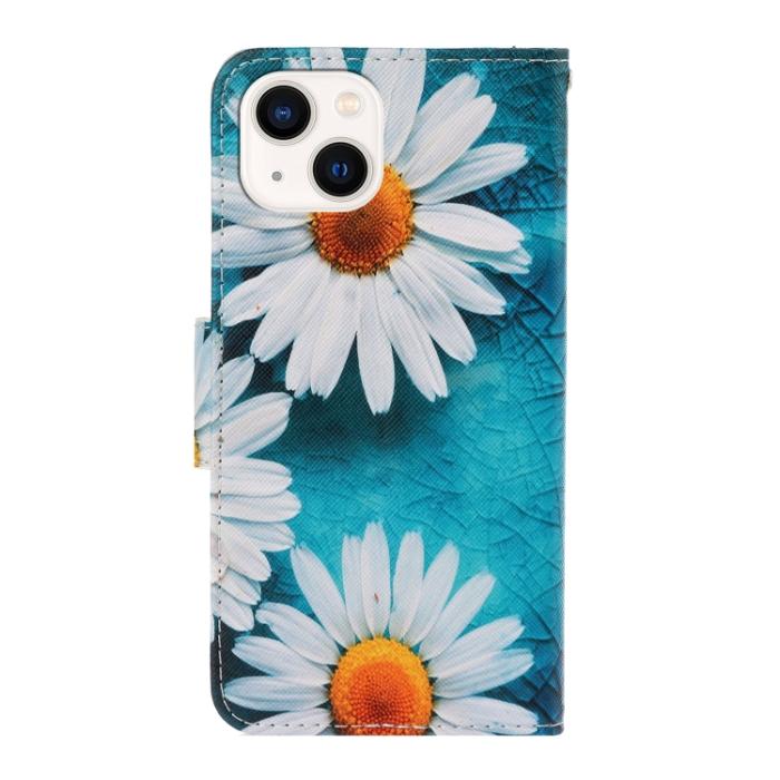 Bild 3,  iPhone 14 Fodral Med Tryck Daisy - Teknikhallen.se