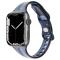  Apple Watch 38/40/41mm CrystalFlex TPU Armband Mörk Blå - Teknikhallen.se