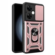  OnePlus Nord CE 3 Lite 5G Skal CamShield Ring Ros&eacute;guld - Teknikhallen.se
