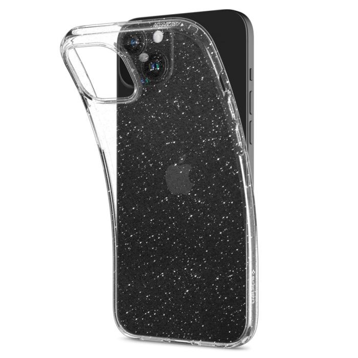 Bild 6, Spigen Spigen iPhone 15 Skal Liquid Crystal Glitter - Teknikhallen.se