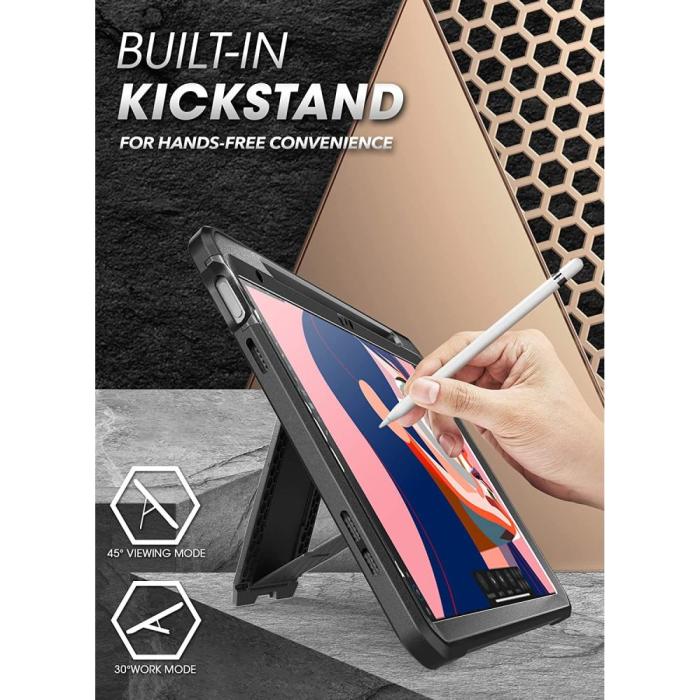 Bild 5, Supcase Supcase iPad 11 2025 / 10.9 2022 Skal Unicorn Beetle Pro Svart - Teknikhallen.se