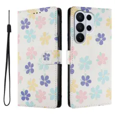  Samsung Galaxy S26 Ultra Fodral Med Tryck F&auml;rgglada Blommor - Teknikhallen.se