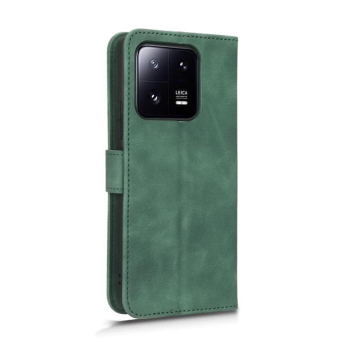 Bild 3,  Xiaomi 13 Pro 5G Fodral Skin Touch Grön - Teknikhallen.se