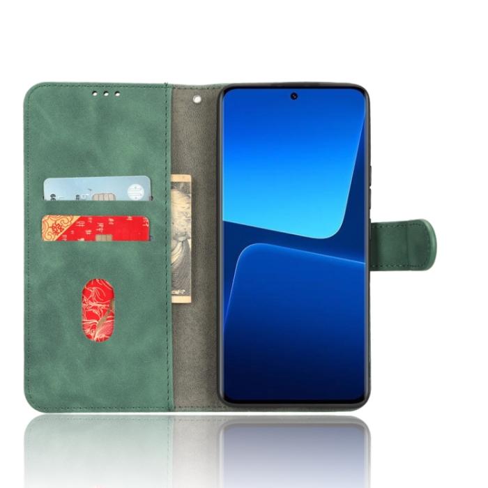 Bild 4,  Xiaomi 13 Pro 5G Fodral Skin Touch Grön - Teknikhallen.se