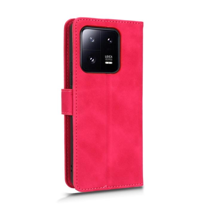 Bild 3,  Xiaomi 13 Pro 5G Fodral Skin Touch Rosa/Röd - Teknikhallen.se