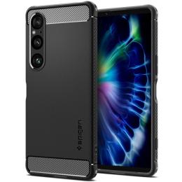 Spigen Spigen Sony Xperia 1 VI Skal Rugged Armor Matt Svart - Teknikhallen.se