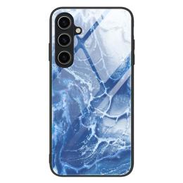  Samsung Galaxy A05s 4G Skal Marmor Härdat Glas Blue Ocean - Teknikhallen.se