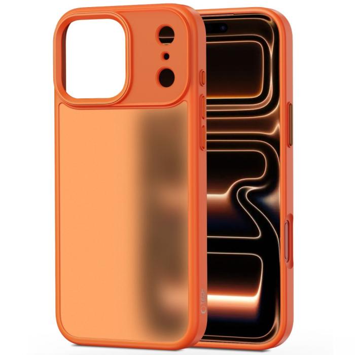 Bild 2, Tech-Protect Tech-Protect iPhone 17 Pro Skal MagMat Cosmic Orange - Teknikhallen.se