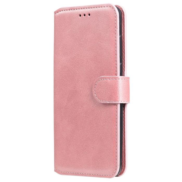 Bild 6,  iPhone 13 - Solid Läder Fodral - Roséguld - Teknikhallen.se