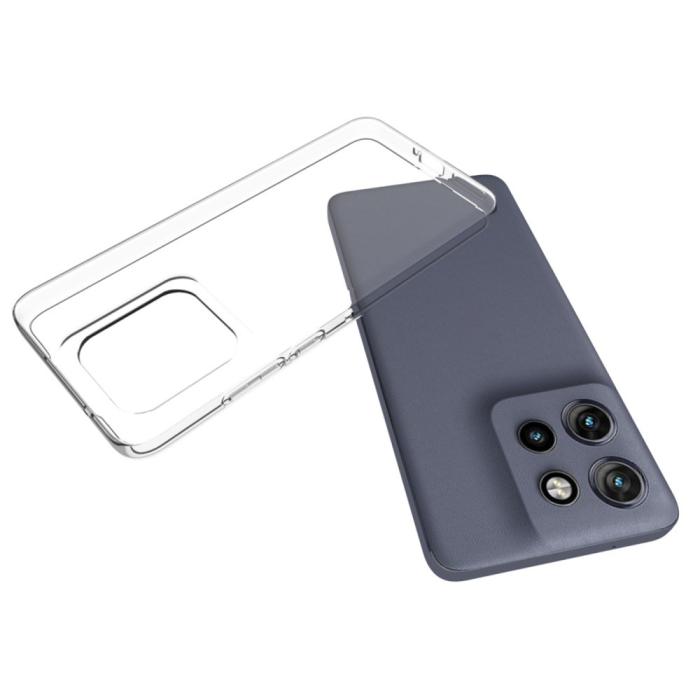 Bild 4,  Motorola Edge 50 Neo Skal TPU Transparent - Teknikhallen.se