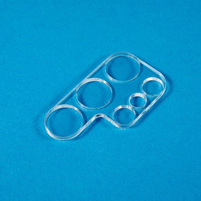 Bild 4,  Samsung Galaxy S24 Ultra Kameraskydd Härdat Glas Transparent - Teknikhallen.se