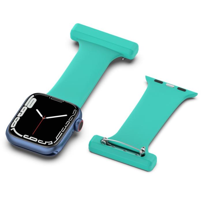 Bild 5,  Apple Watch 38/40/41/42 mm Rem Sjuksköterska Ljus Grön - Teknikhallen.se