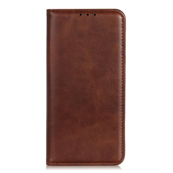 Bild 6,  Samsung Galaxy A35 5G Fodral Split Läder Brun - Teknikhallen.se