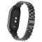  Lyxigt Metallarmband Armband Xiaomi Smart Band 8 Svart - Teknikhallen.se