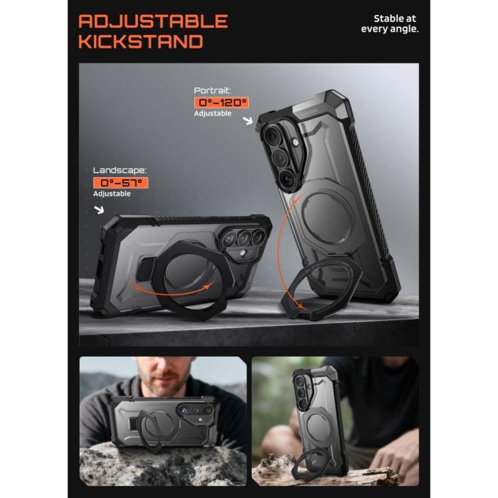 Bild 4, Supcase Supcase Galaxy S26 Skal MagSafe UB Grip Svart - Teknikhallen.se