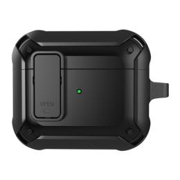  AirPods 3 Skal Shockproof Hybrid Armor Svart - Teknikhallen.se