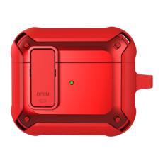  AirPods 3 Skal Shockproof Hybrid Armor R&ouml;d - Teknikhallen.se