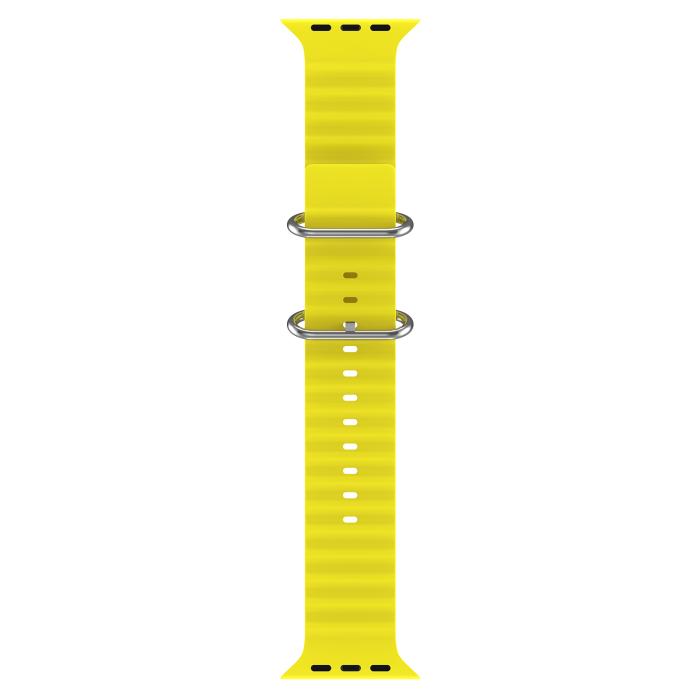 Bild 3, ColorPop Apple Watch 42/41/40/38 mm Armband Ocean Wave Gul - Teknikhallen.se