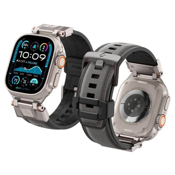 Bild 2, Spigen Spigen Apple Watch 42/44/45/46/49 mm Armband DuraPro Armor - Teknikhallen.se