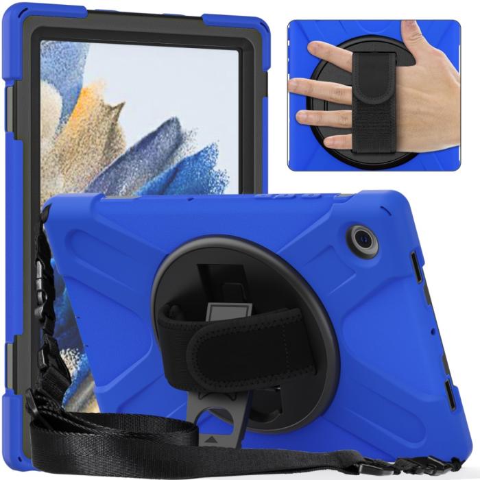 Bild 5,  Galaxy Tab A8 10.5 Roterande X-Shape Hybrid Skal - Teknikhallen.se