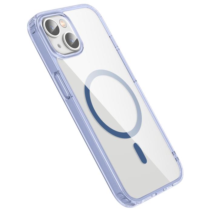 Bild 3, ColorPop ColorPop iPhone 14 Plus Skal CH MagSafe Transparent/Ljus Blå - Teknikhallen.se