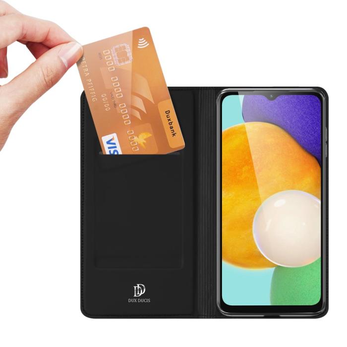 Bild 2, DUX DUCIS DUX DUCIS Samsung Galaxy A04s / A13 5G Fodral Skin Pro Svart - Teknikhallen.se